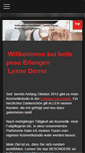 Mobile Screenshot of belle-peau.de